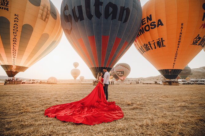 Cappadocia Private Flying Dress & Hot Air Balloon Photoshoot - Dress, glam, and add-ons: your real cost picture