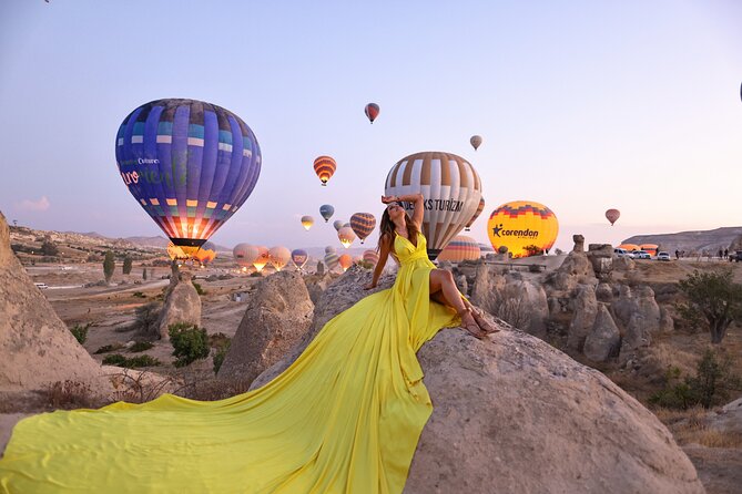Cappadocia Private Photo Shoot Experience with Hotel Pickup - Stop 2: Rose Valley, a soft look with big altitude drama