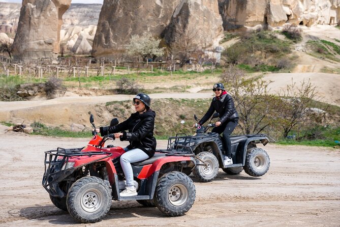Cappadocia Quad (ATV) Safari Tour with Hotel Pickup & Helmet - Rose Valley stop: where the ride becomes a photo break