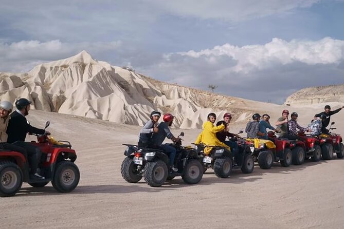 Cappadocia Quad (ATV) Safari Tour with Hotel Pickup & Helmet - Cavusin and the ride through local surroundings
