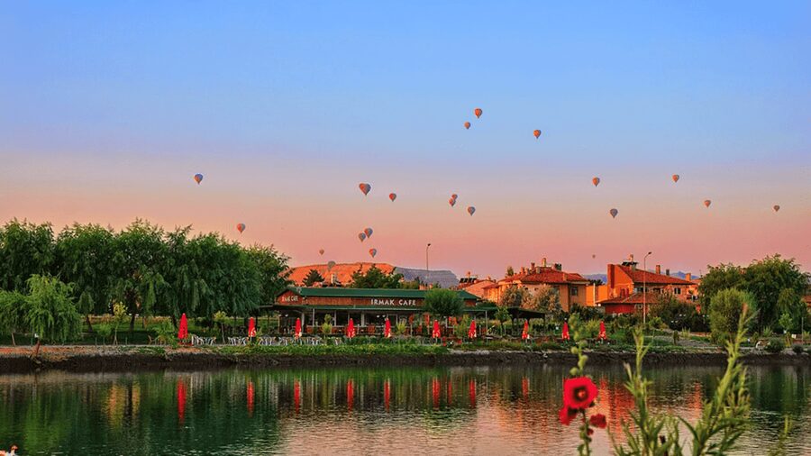 Cappadocia: RED & GREEN MIX TOUR - 09:30 hotel pickup and the comfortable Mercedes-Benz Vito ride