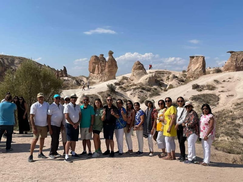 Cappadocia Red Tour with English Speaking Guide - Pasabag fairy chimneys: the full payoff of the Red Tour