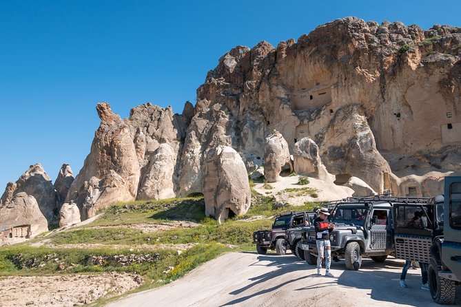 Cappadocia: Sunrise and Sunset Jeep Safari - Sunrise route: Sword Valley, Rose Valley, Love Valley, White Valley