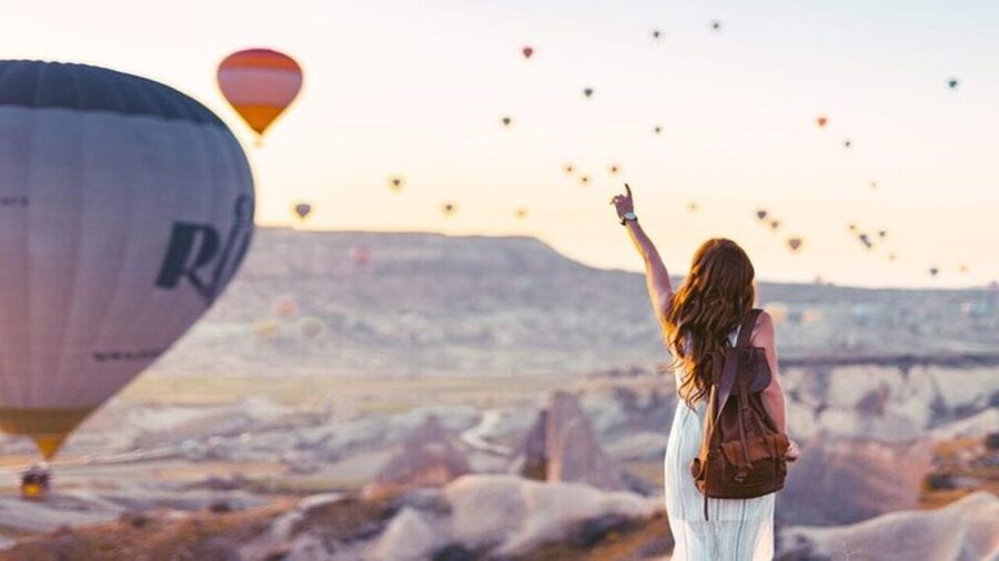 Cappadocia: Sunrise Balloon Watching Tour - Valley panoramas: Love Valley style views for the full sky effect