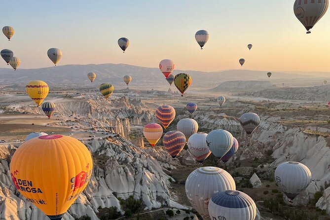 Cappadocia Sunrise Hot Air Balloon Flight / Discovery Balloons - The 3-part feel of the itinerary: flight plus two short stops