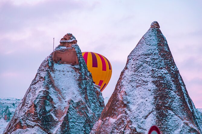 Cappadocia Sunrise Hot Air Balloon Ride | All-Inclusive Tour Cat - Flying over Çat Valley, then the celebration and certificate