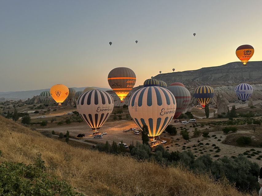 Cappadocia: Sunrise Hot Air Balloon Watching Tour - The pre-sunrise phase: balloon inflation and takeoff, up close