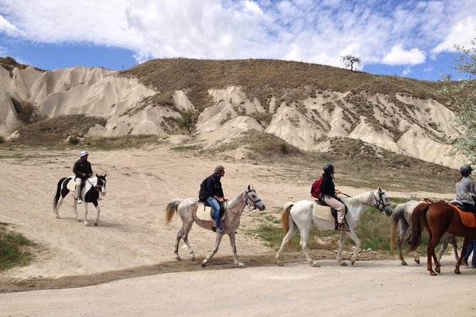 Cappadocia Sunset Horse Riding through the Valleys and Fairy Chimneys - Riding setup: helmets, helm use, and the “first time” factor