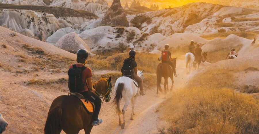 Cappadocia: Sunset or Daytime Horse Riding Tour - Rose Valley and Red Valley: what the ride feels like in real life