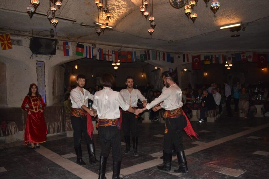 Cappadocia: Traditional Turkish Performance Night with Drink - Entering The Cave Restaurant in Uçhisar