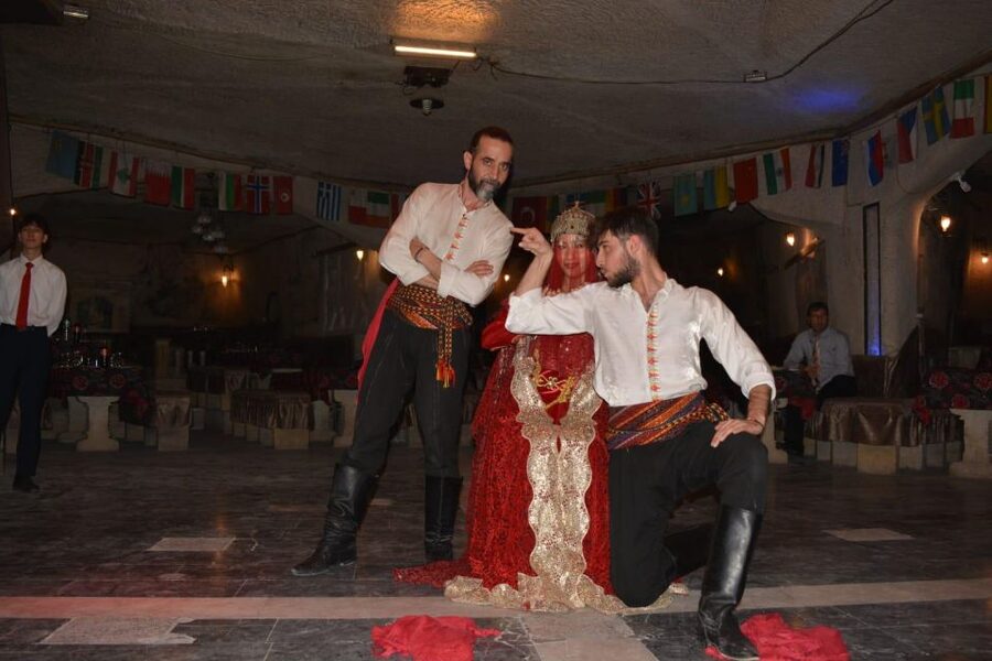 Cappadocia: Traditional Turkish Performance Night with Drink - The Performance Lineup: Folklore, Knives, Belly Dance, Drums, Fire