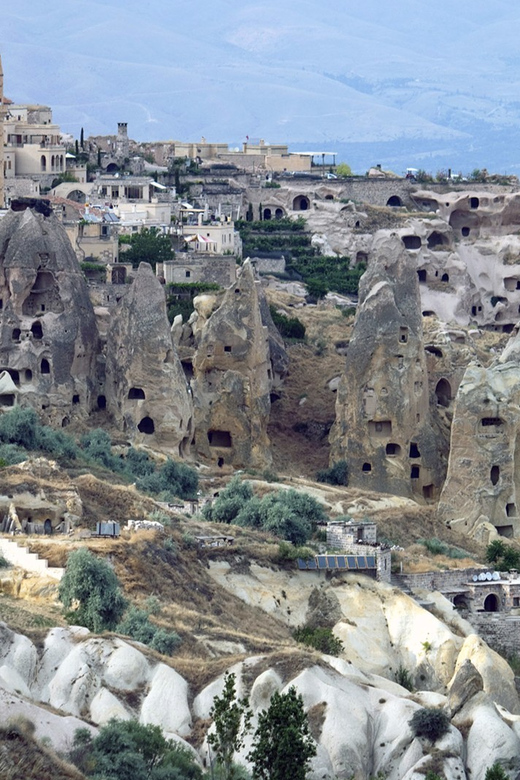 Cappadocia: Underground Cities Skip-the-Line Tour with Lunch - Çavuşin and the rock churches: houses cut into the hills