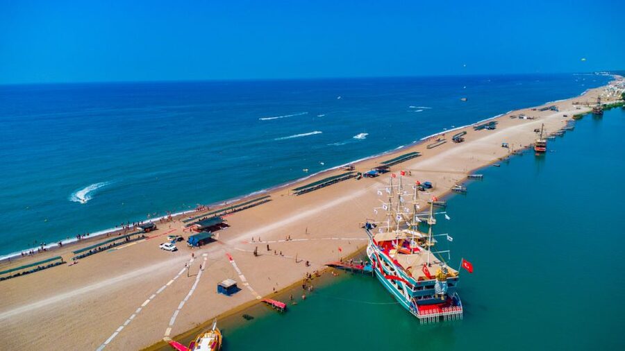 City of Side: All-Inclusive Boat Ride and Foam Party - Side to Manavgat: the ride sets the tone