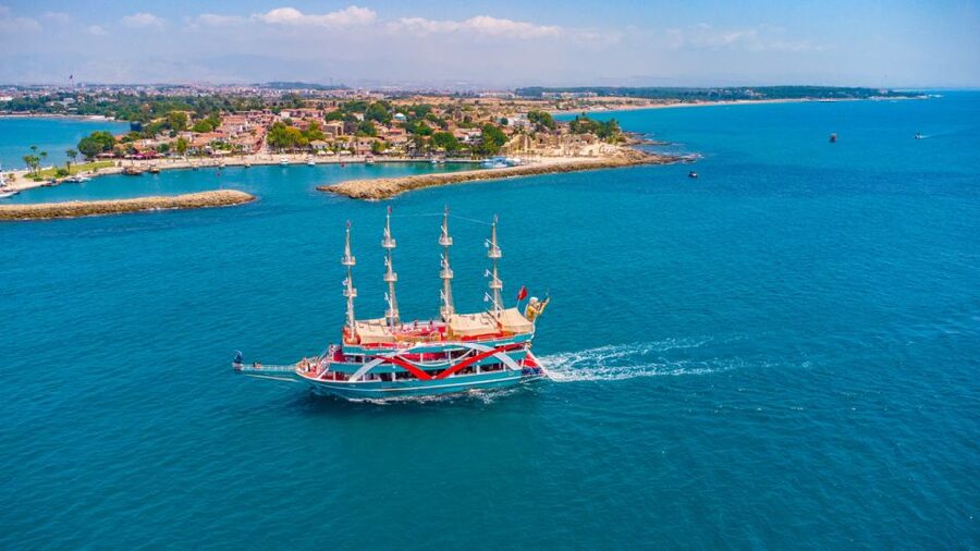City of Side: All-Inclusive Boat Ride and Foam Party - Cruising the Manavgat River and the Side coastline