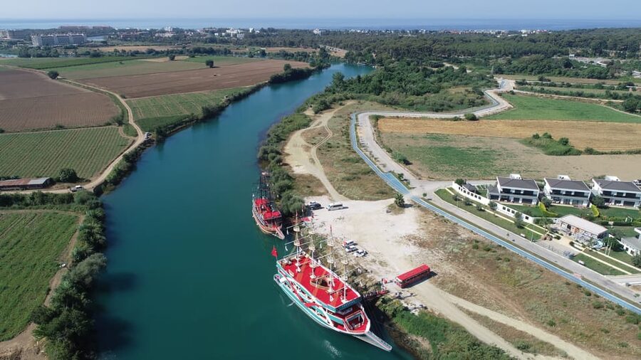 City of Side: Boat Tour on the Manavgat River w/ Bazaar Trip - The Cruise Highlights, From Shipyards to the River Meets Sea