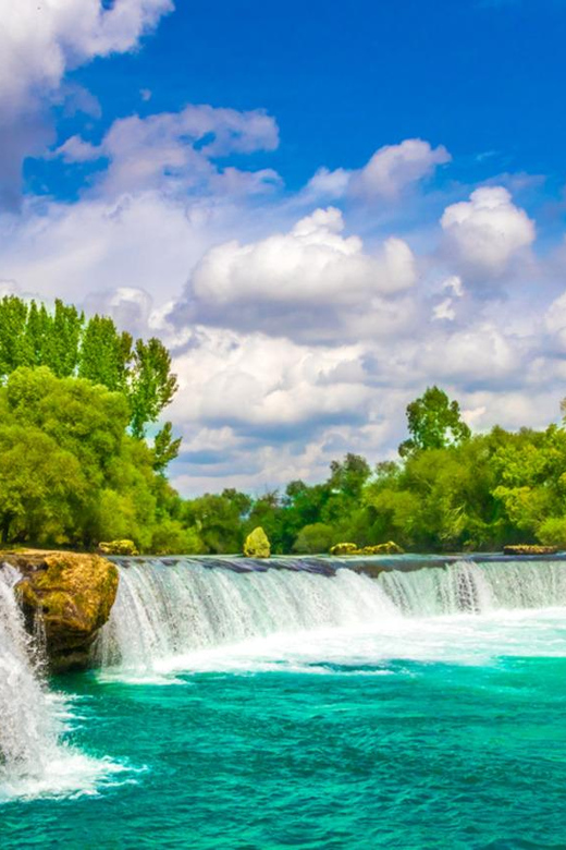 City of Side: Cabrio Bus & Green Lake Boat Tour with Lunch - Manavgat Waterfall: One of the Mediterranean’s Best Photo Stops