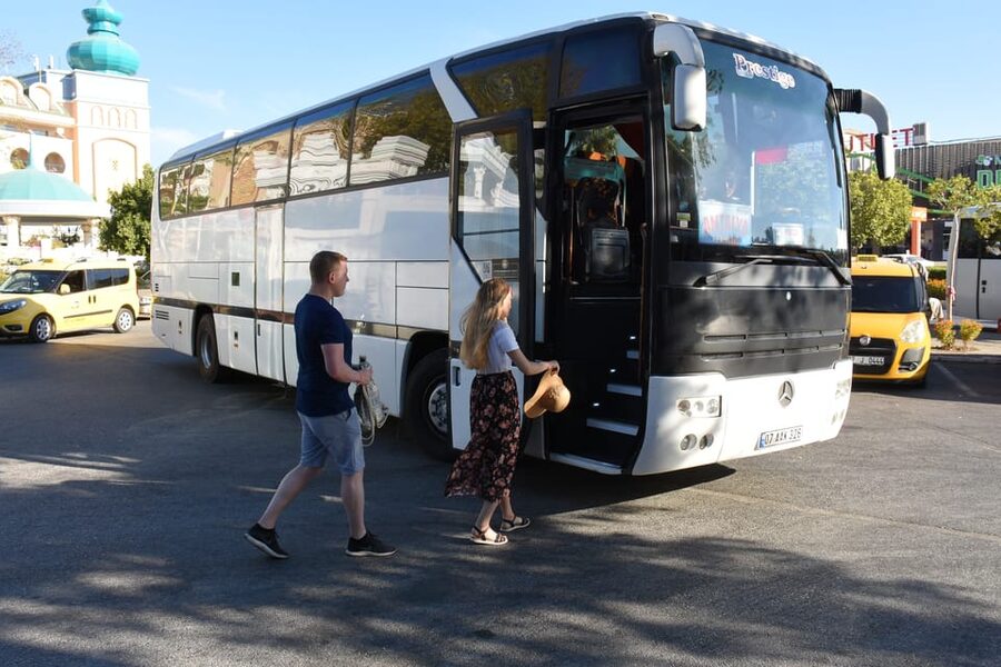 City of Side: City Tour including Waterfalls and Cable Car - How the day runs from Side: pickup, bus time, and what to pack