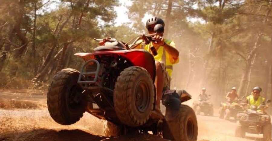 City of Side: Forest Quad-Bike Tour with Hotel Transfers - Getting Comfortable on the Quad: Helmets, Training, and a Real Test Run
