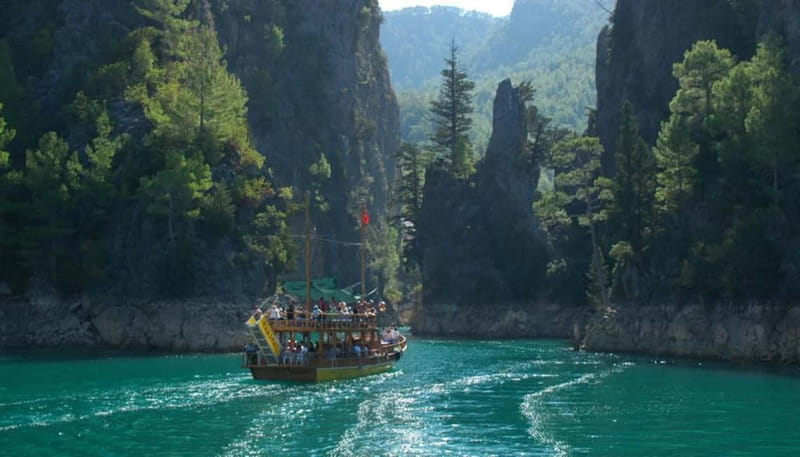 City of Side: Green Canyon Boat Trip w/Unlimited Soft Drinks - Why the Green Canyon day feels calmer than staying in Side