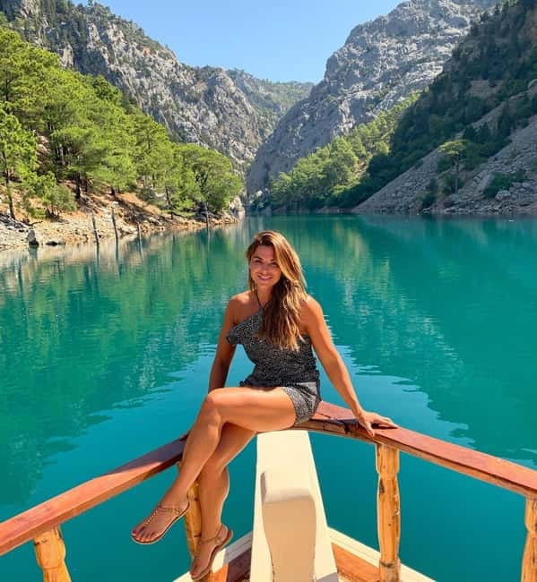 City of Side: Green Canyon Boat Trip w/Unlimited Soft Drinks - Getting to the dam and canyon from your Side hotel