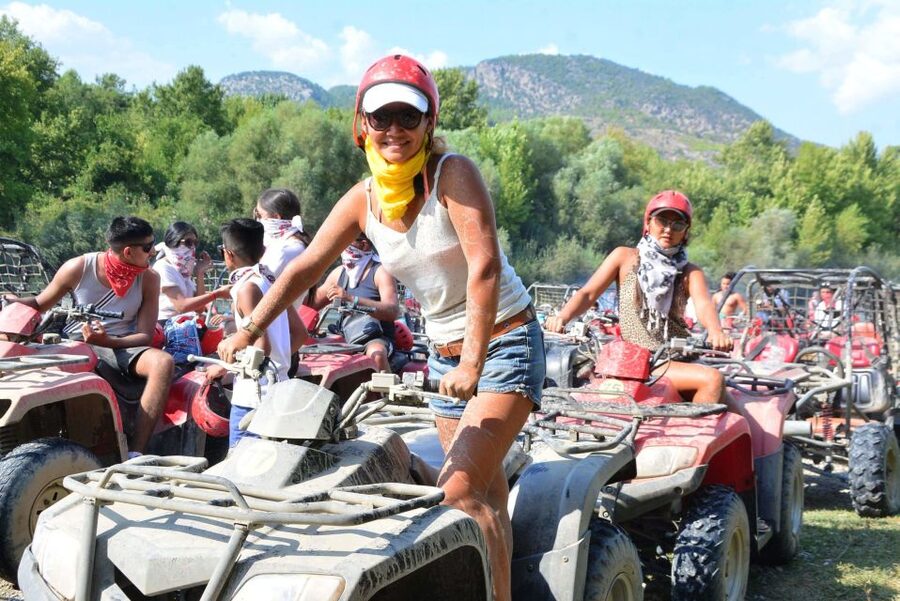 City of Side: Guided Quad Bike Riding Experience - Pace, breaks, and how to avoid feeling disappointed