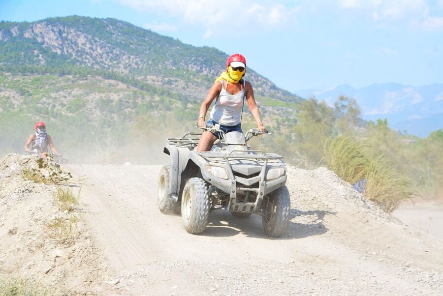 City of Side: Guided Quad Bike Riding Experience - Getting set up: Helmet, basics, and that short test drive