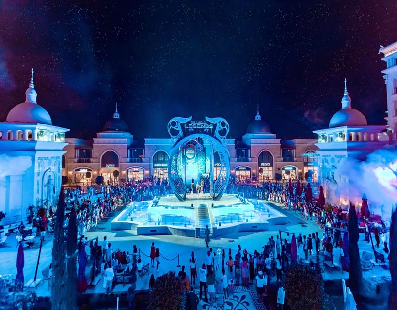 City of Side: Land of Legends Transfer & Boat Parade Show - Driver and language experience: what matters most