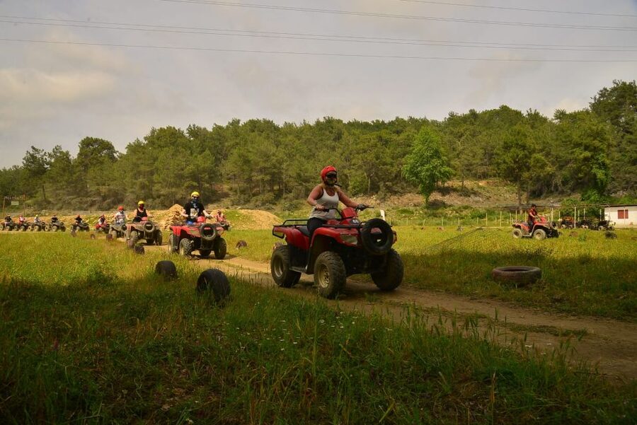 City of Side: Quad Safari Experience with Hotel Transfers - Getting from your Side hotel to the quad base by air-conditioned bus