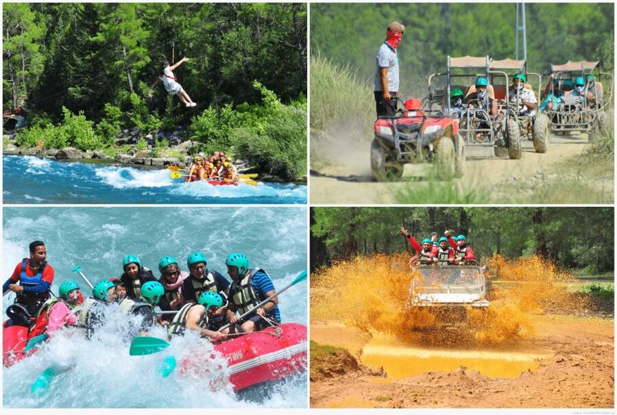 City of Side: Rafting, Zipline, Jeep, Buggy and Quad Combo - Who should book this 5 to 10 hour rafting plus zipline combo