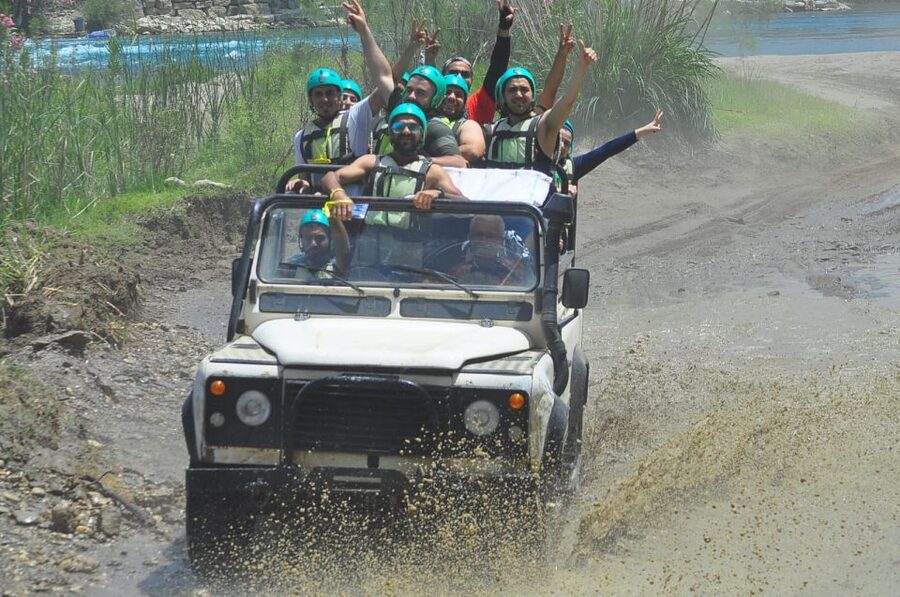 City of Side: Rafting, Zipline, Jeep, Buggy and Quad Combo - Buggy, quad, or jeep safari: pick your mud level