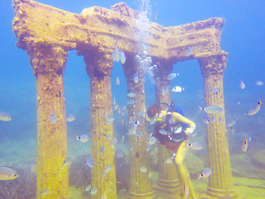 City of Side: Scuba Diving with Lunch - Price and value at $42 for six hours