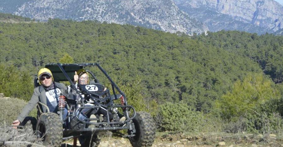 City of Side: Taurus Mountains Guided Buggy Cross Riding - Getting there smoothly: hotel pickup and AC bus to the base