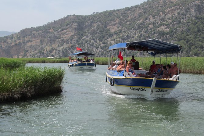 Classic Dalyan River Cruise, Rock Tombs, Mud Bath & Iztuzu Beach - Sultaniye Thermals and Mud Shower: Smelly, Silly, and Sometimes Surprisingly Fun