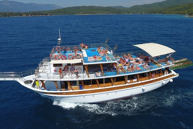 Cleopatra Island Boat Trip, Lunch and Soft Drinks include ,from Marmaris - The Lunch Stop: Eating With a Sea View (and a Short Break)