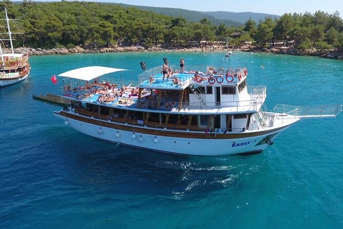 Cleopatra Island Boat Trip, Lunch and Soft Drinks include ,from Marmaris - Timing and Return: Back to Çamlı Pier Around 17:00