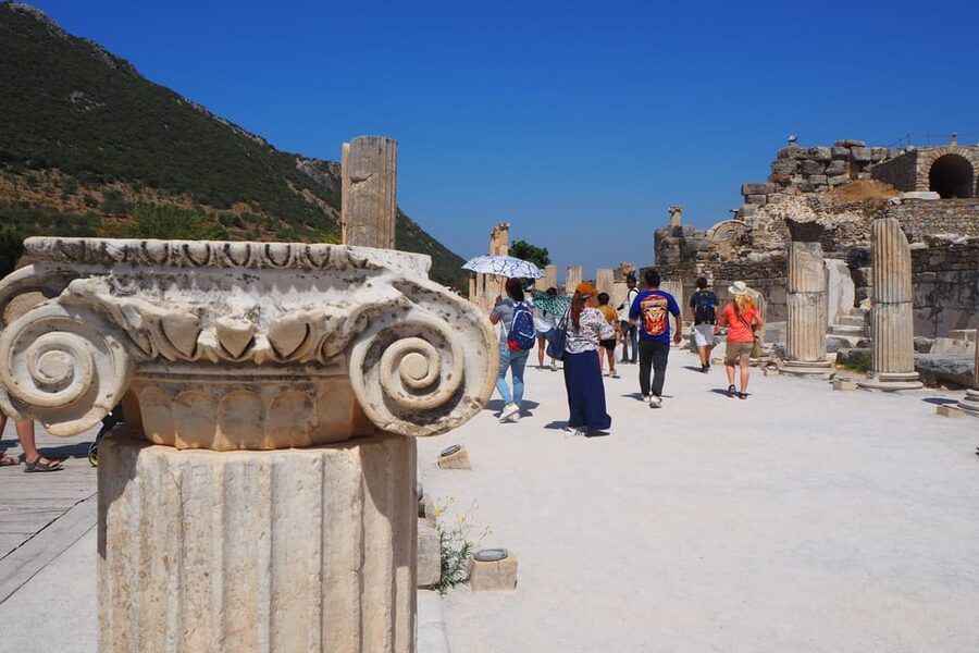 Ephesus: Half-Day Tour from Kusadasi - The Worlds-First Advertisement Carving in the Marble Street