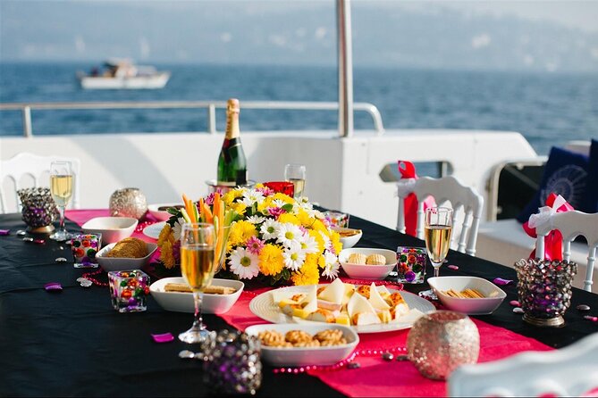 Exclusive Bosphorus Cruise - Luxury Yacht Experience in Istanbul - Dolmabahçe Palace shoreline: the European side begins