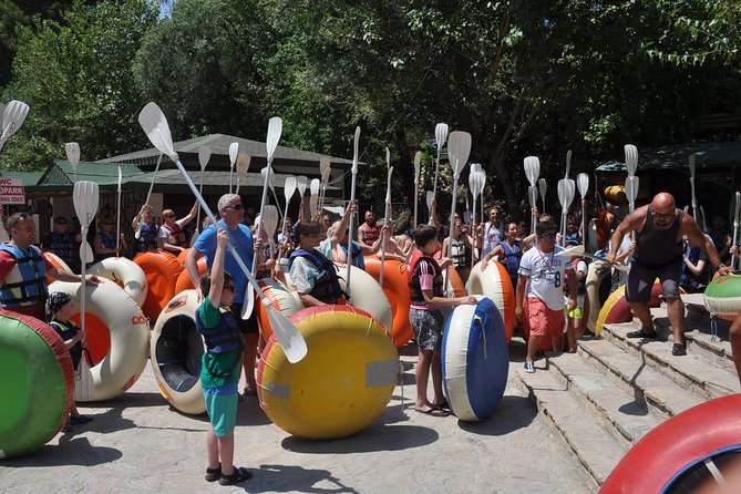 Family Rafting Trip at Köprülü Canyon Incl. Lunch from Belek - Safety setup first: life vests, helmets, and confidence for non-swimmers