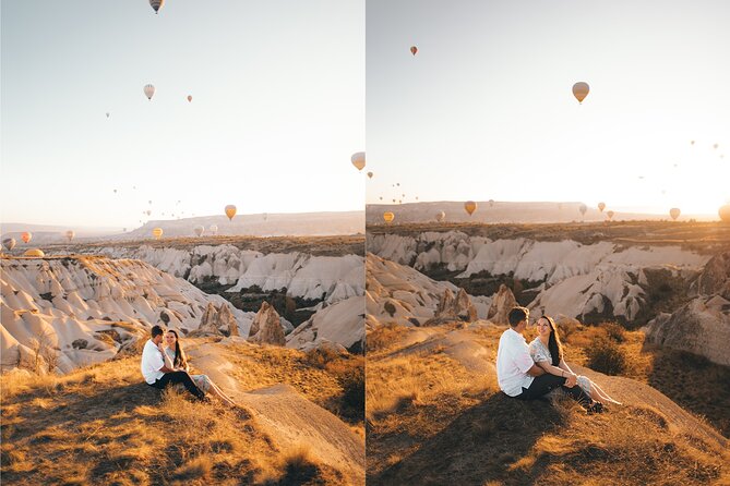 Fascinating Cappadocia Photoshoot by Private Minivan - Stop 1: Love Valley photos, 35 minutes, balloon-position focused