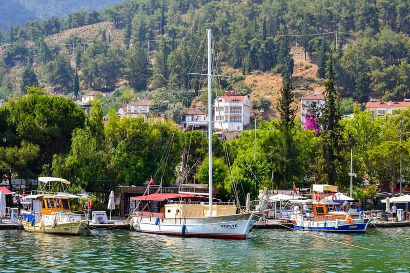 Fethiye: Island Sailing Trip with Lunch and Hotel Pickup - Cavy Bay: a quiet water stop with a natural cave setting