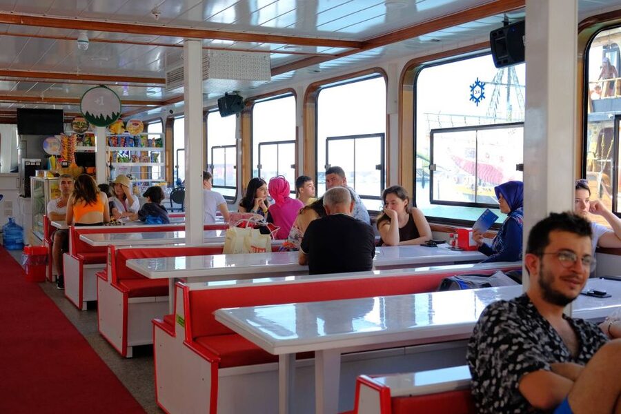 From Alanya: Boat Tour with Unlimited Soft Drinks and Lunch - Foam party and music on the return: fun without extra planning