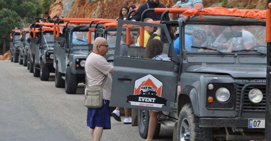 From Alanya: Jeep Safari Tour with Lunch at Dim River - From Alanya Pickup to Taurus Mountain Jeep Time