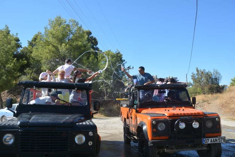 From Alanya: Jeep Safari with Lunch, Dim River & Cave - Dimçayı Riverside Break: Lunch Time, Cooling Off, and Sliding If You Want