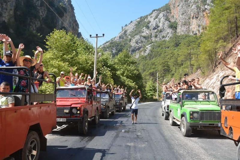 From Alanya: Jeep Safari with Lunch, Dim River & Cave - From Alanya Pickup to Taurus Mountains: How the Day Flows
