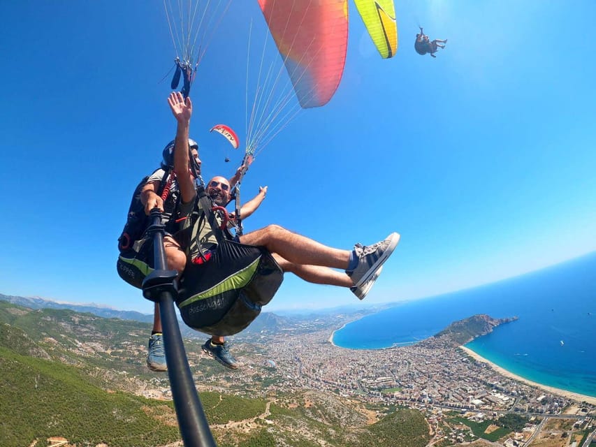 From Antalya, Belek, Side Alanya Paragliding Experience - Landing Back on Cleopatra Beach and Getting Your Pro Photos