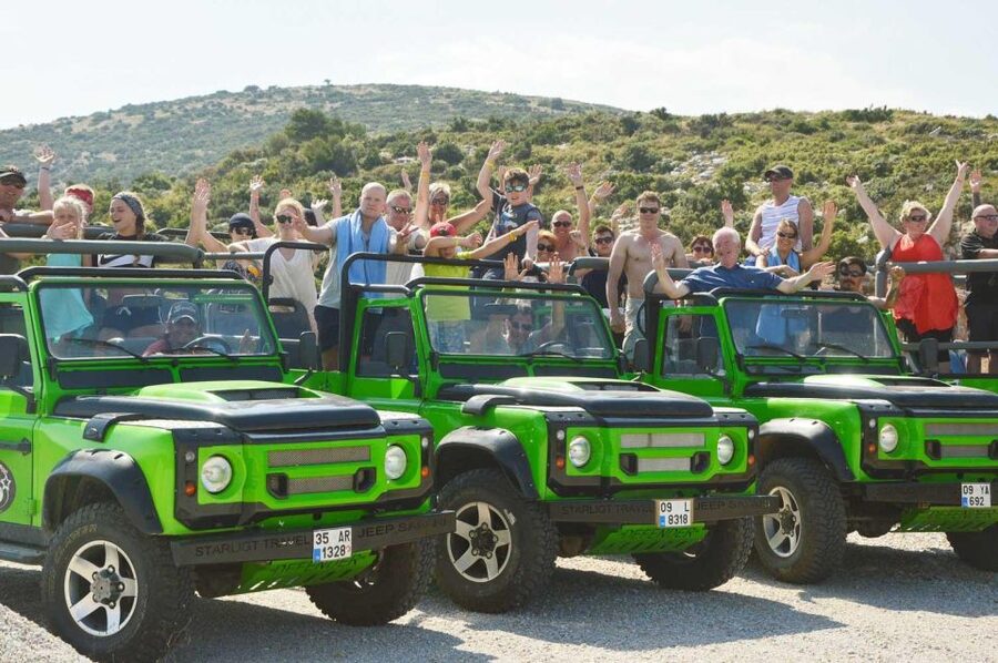 From Antalya: Full-Day Jeep Safari with Lunch and Transfer - The Waterfall break: swimming time, relaxing options, and rainy luck