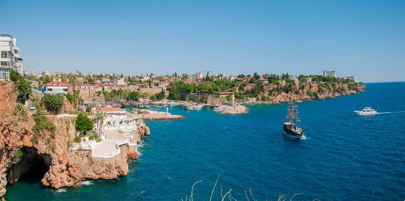 From Antalya: Half-Day Boat Tour to Düden Waterfalls - Lower Düden Waterfall, seen the one way most people miss