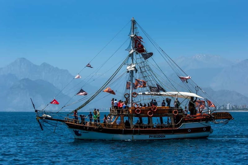 From Antalya: Half-Day Boat Tour to Düden Waterfalls - Drinks, snacks, and the food question you should confirm