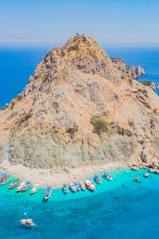 From Antalya: Suluada Island Boat Trip with Lunch - Stop 2 and the Love Cave area: protected coast time