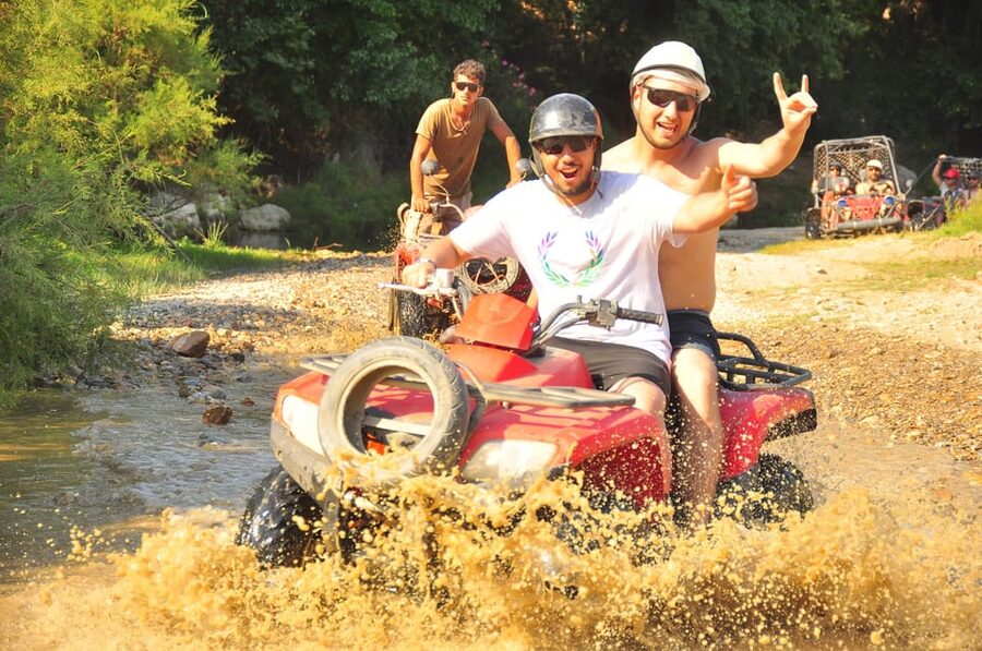 From Belek, Antalya Thrilling Quad Safari Adventure - Off-road riding through Antalya’s pine outskirts: your real time on the quad